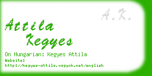 attila kegyes business card